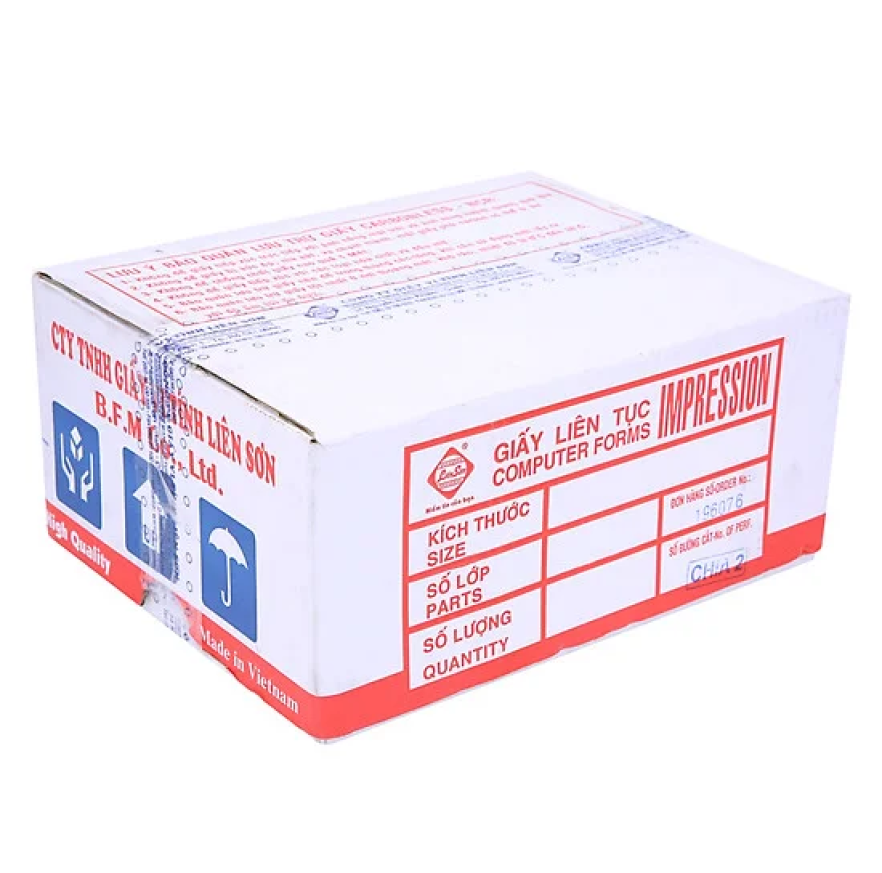 Giấy In Liên Tục 4 Liên (Thùng)