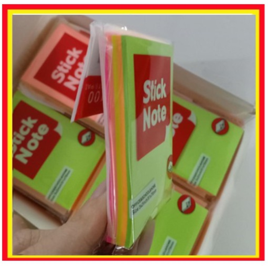 Note Dạ Quang 3x3 (20 Xấp/Hộp)