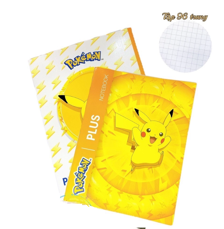 Tập Plus 96t Pikachu 700-V003 ĐL70(cuốn) LỐC10