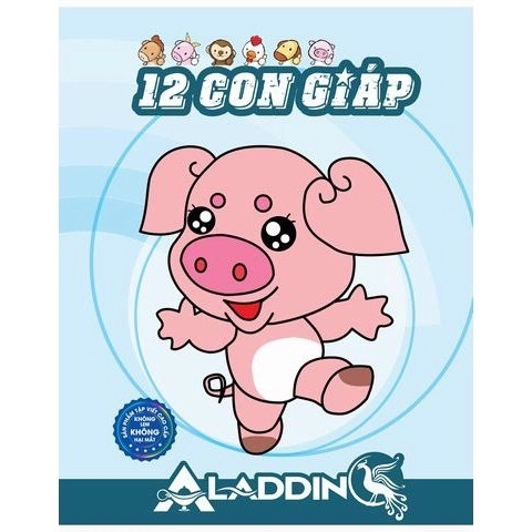 Tập TIE 96t 12 con giáp A-R12 Ôly ĐL120 (cuốn) LỐC10